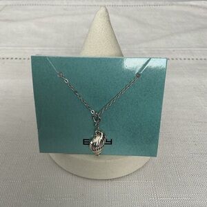 EFFY Shell Sterling Silver Charm Pendant Necklace